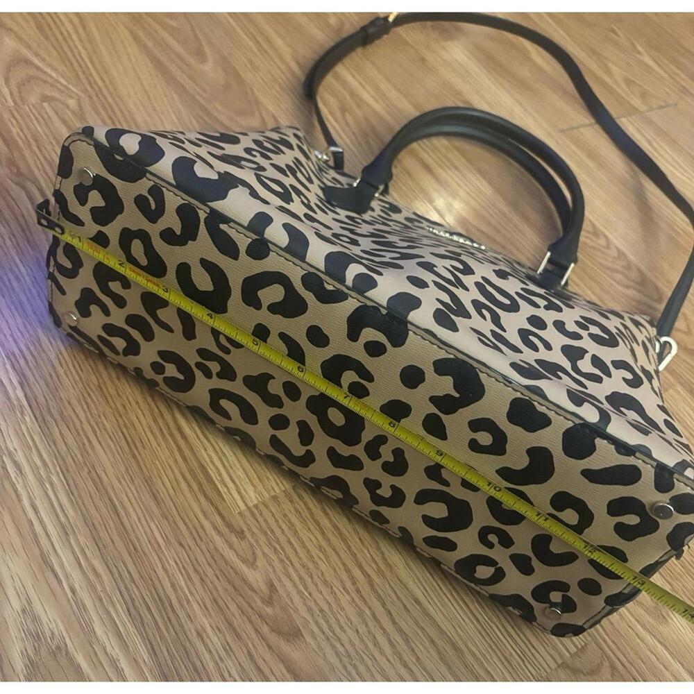 Kate Spade Darcy Leopard Large Satchel Shoulder Handbag - Picture 7 of 9